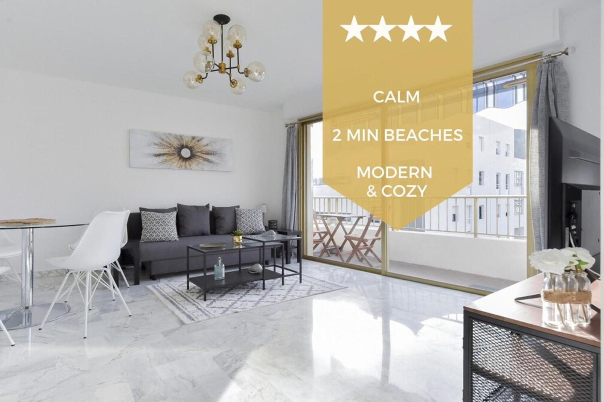 Cannes Palm Beach District 2 Min To The Beaches Lejlighed Eksteriør billede